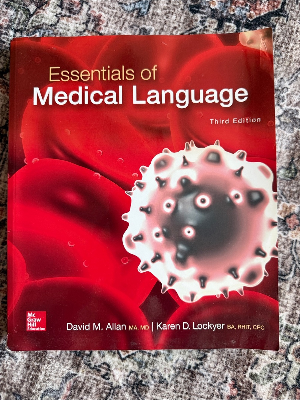 McGraw Hill Essentials of Medical Language - Red Textbook (Third Edition)